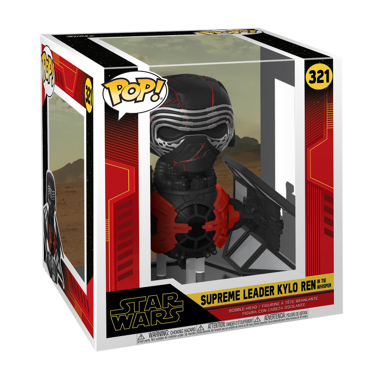 Produktbild Star Wars - Kylo Ren in Tie Whisper Funko Pop Wackelkopf-Figur
