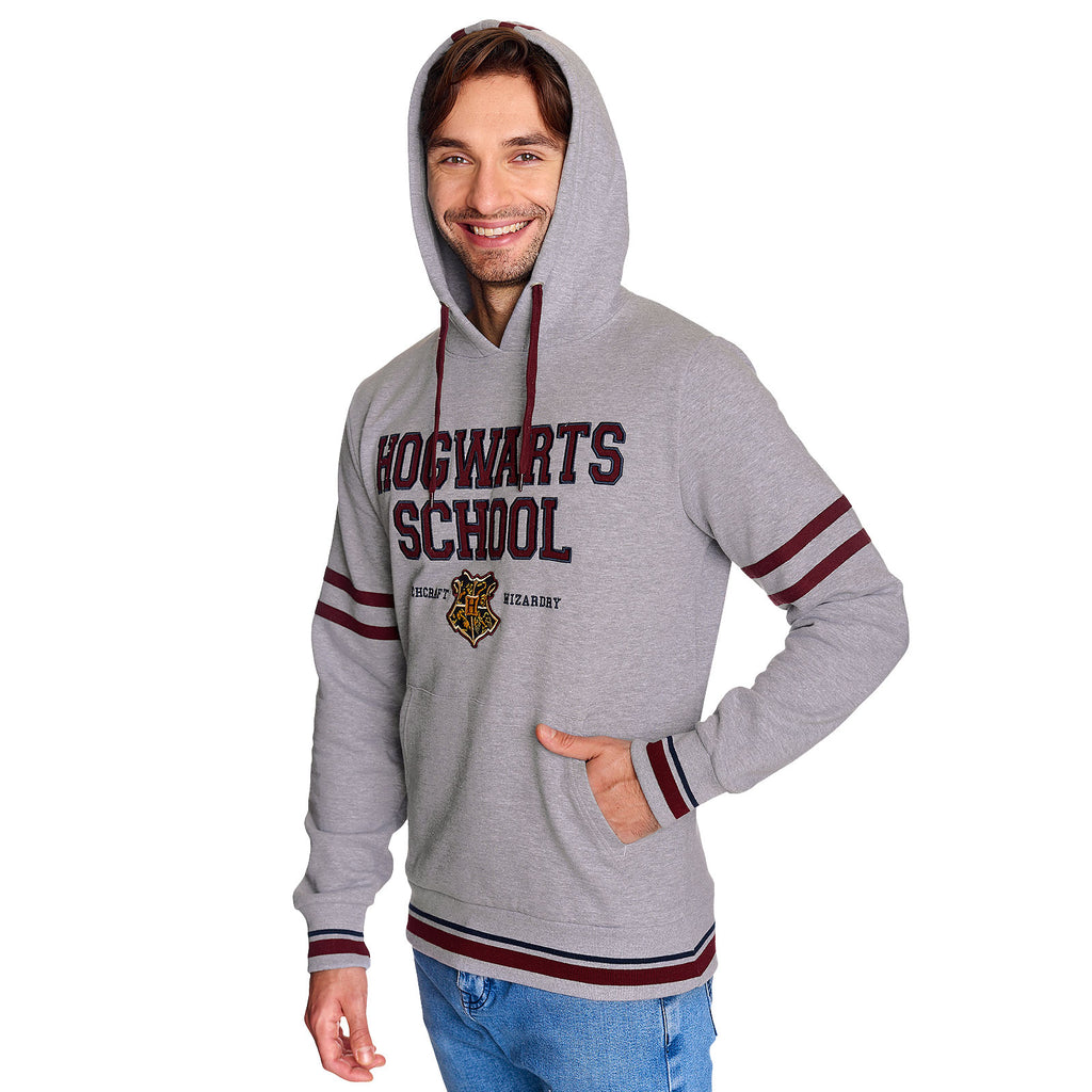 Produktbild Harry Potter - Hogwarts School Hoodie grau