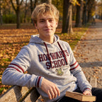 Produktbild Harry Potter - Hogwarts School Hoodie grau