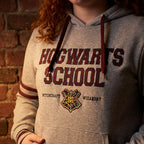 Produktbild Harry Potter - Hogwarts School Hoodie grau