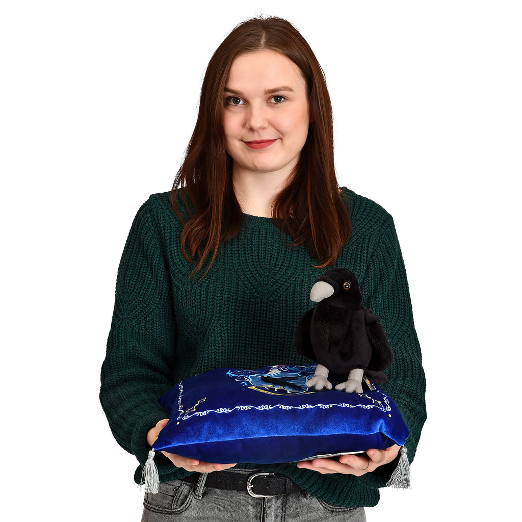 Produktbild Harry Potter - Ravenclaw Wappen Kissen mit Plüsch Figur