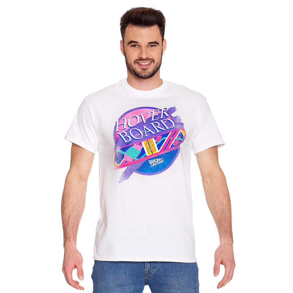Produktbild Zurück in die Zukunft - Hover Board T-Shirt weiß