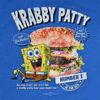 Produktbild SpongeBob - Krabby Patty T-Shirt blau
