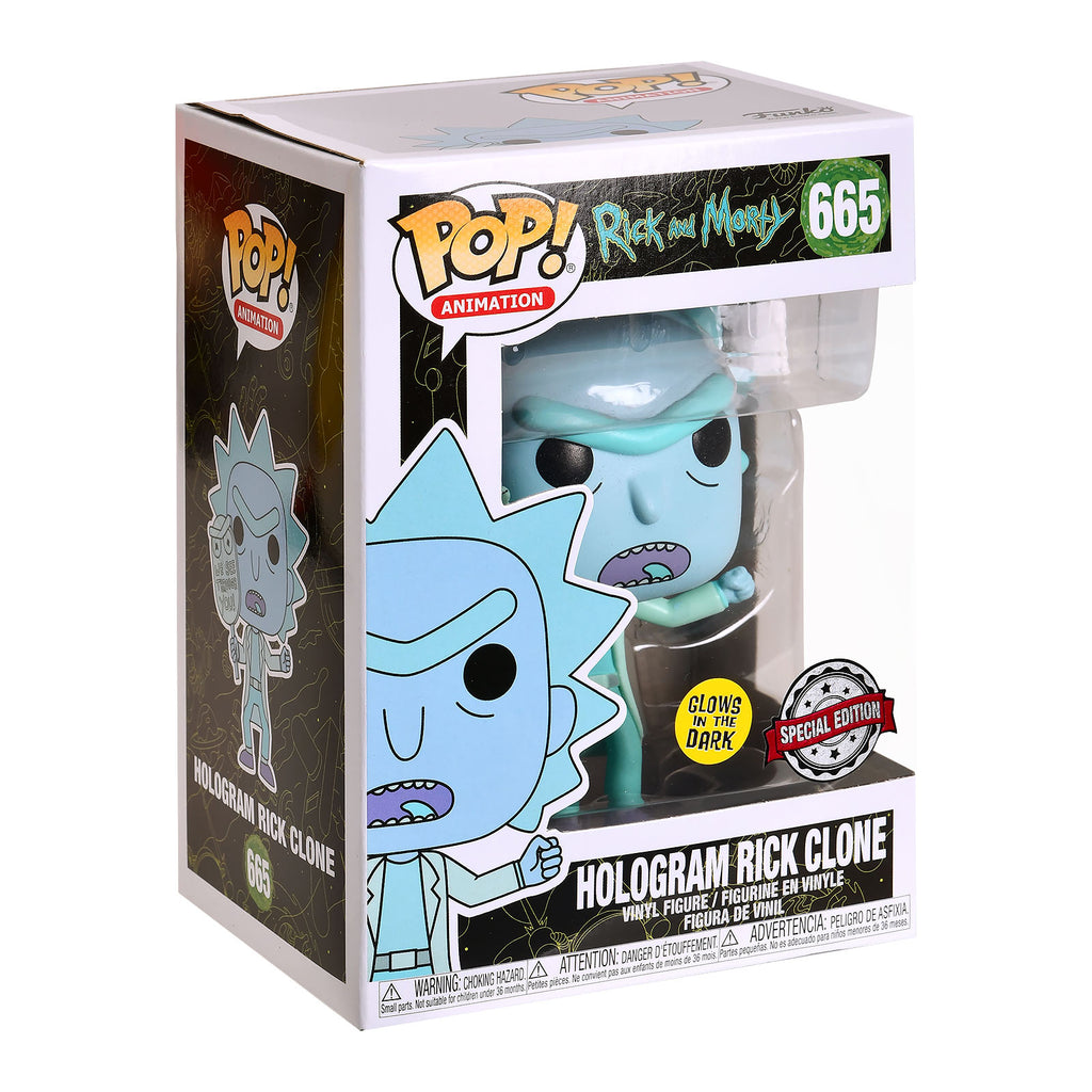 Produktbild Rick and Morty - Rick Glow in the Dark Funko Pop Figur