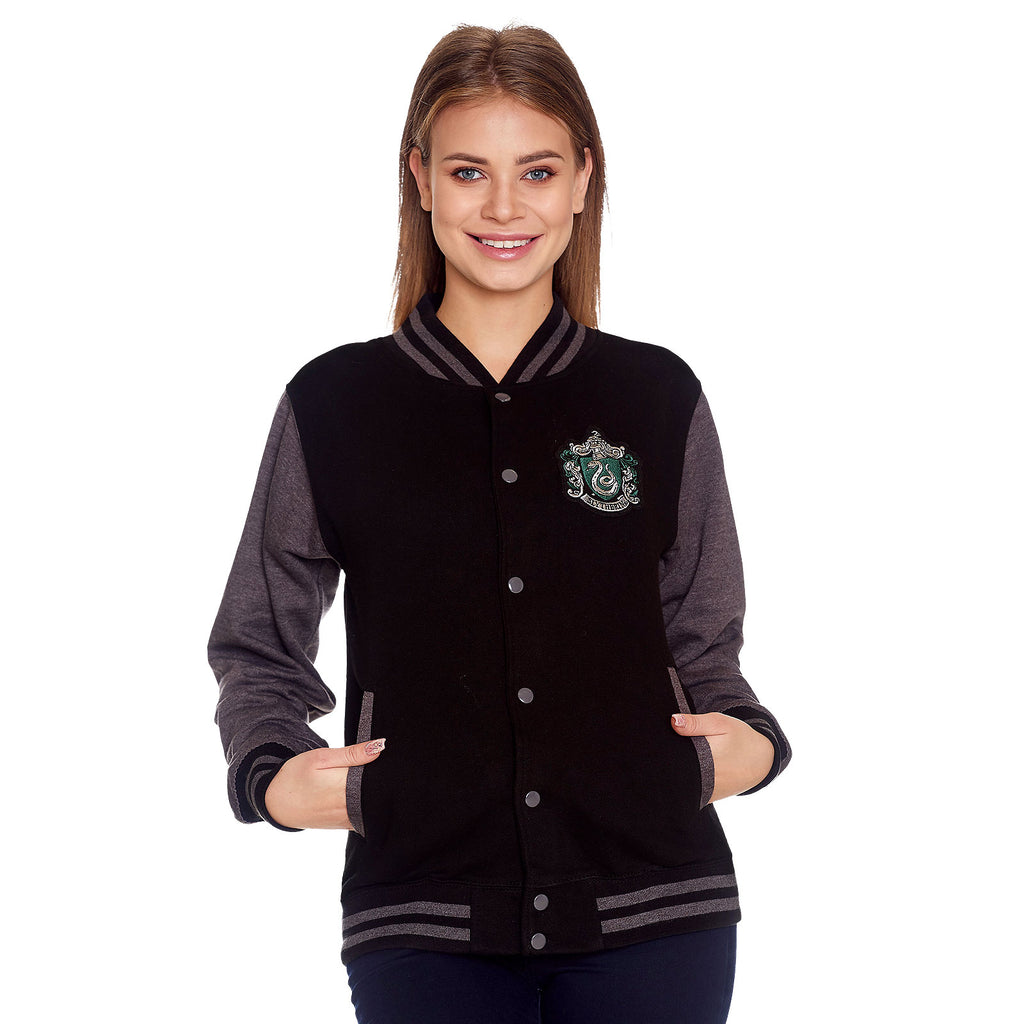 Produktbild Harry Potter - Slytherin Wappen College Jacke
