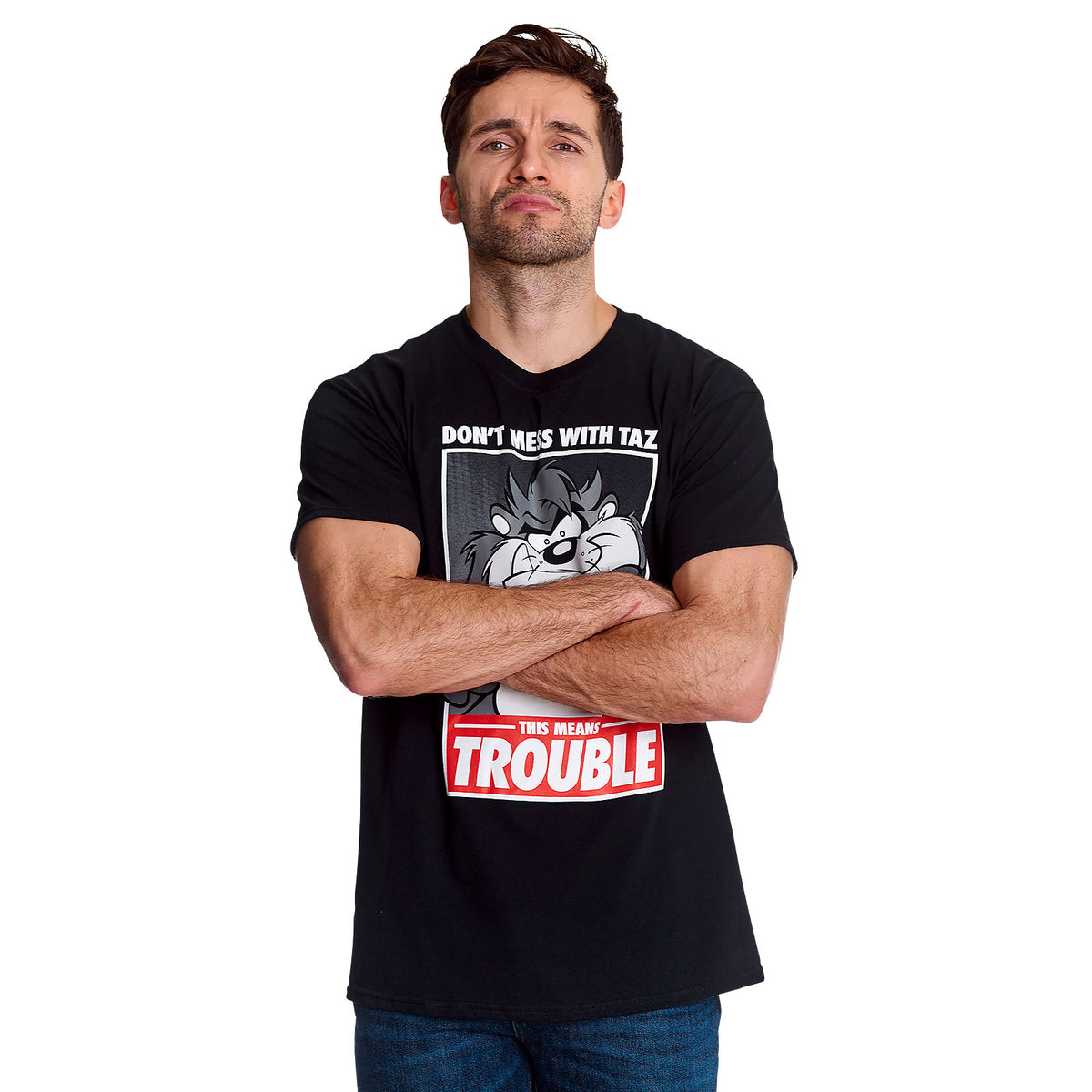 Produktbild Looney Tunes - Taz Trouble T-Shirt schwarz