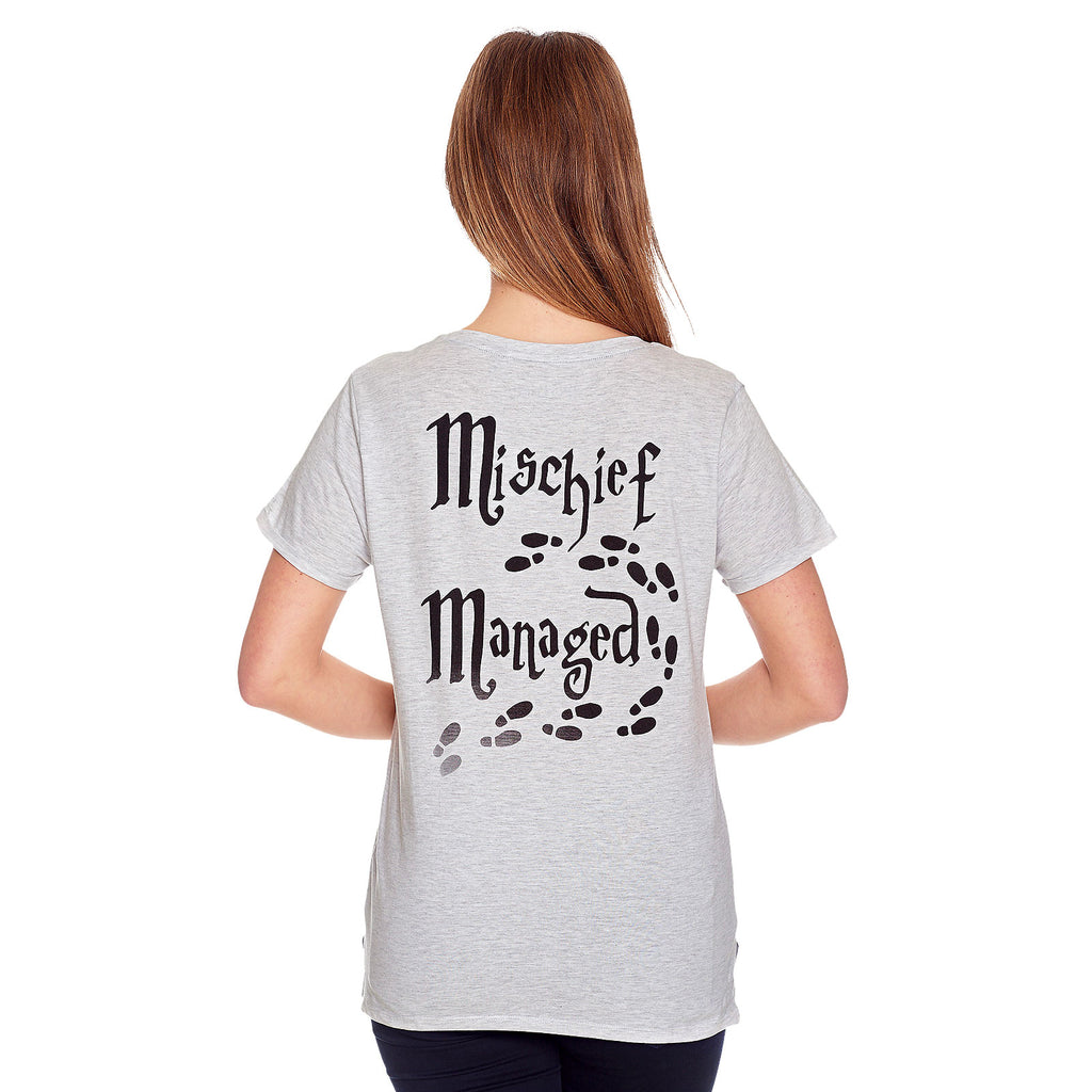 Produktbild Harry Potter - Karte des Rumtreibers T-Shirt Damen grau