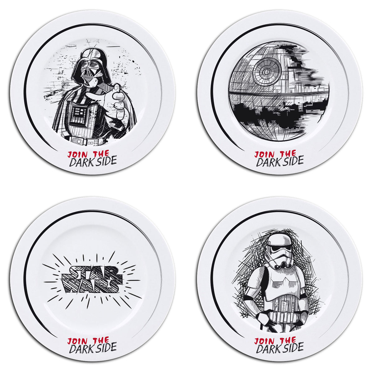 Produktbild Star Wars - Join the Dark Side Tellerset