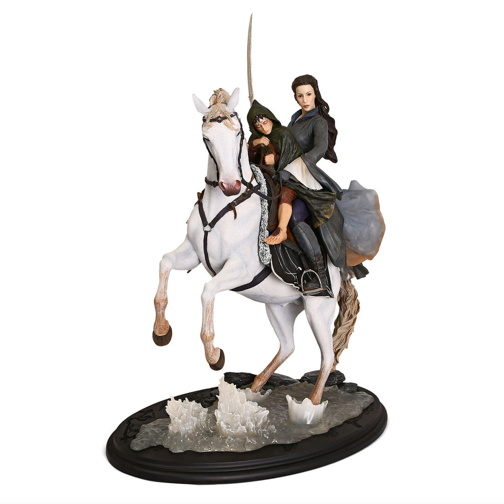 Produktbild Der Herr der Ringe - Arwen & Frodo auf Asfaloth Figur 48 cm deluxe