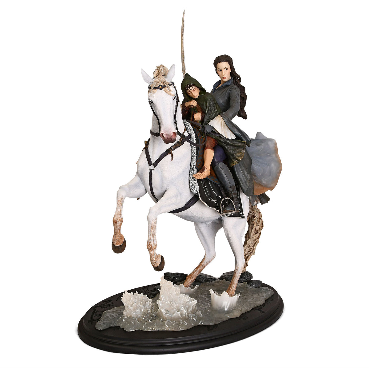 Product image The Lord of the Rings - Arwen & Frodo on Asfaloth Figure 48 cm deluxe