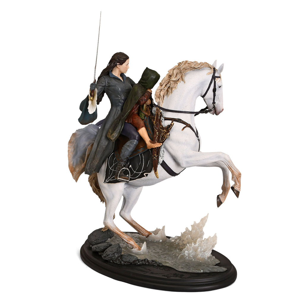 Produktbild Der Herr der Ringe - Arwen & Frodo auf Asfaloth Figur 48 cm deluxe