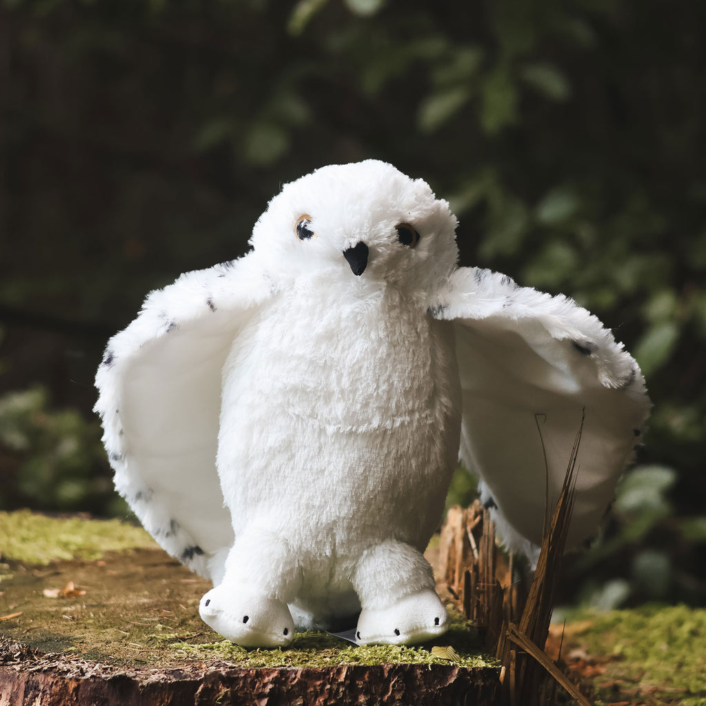 Produktbild Hedwig mit geöffneten Flügeln Plüsch Figur 28 cm - Harry Potter