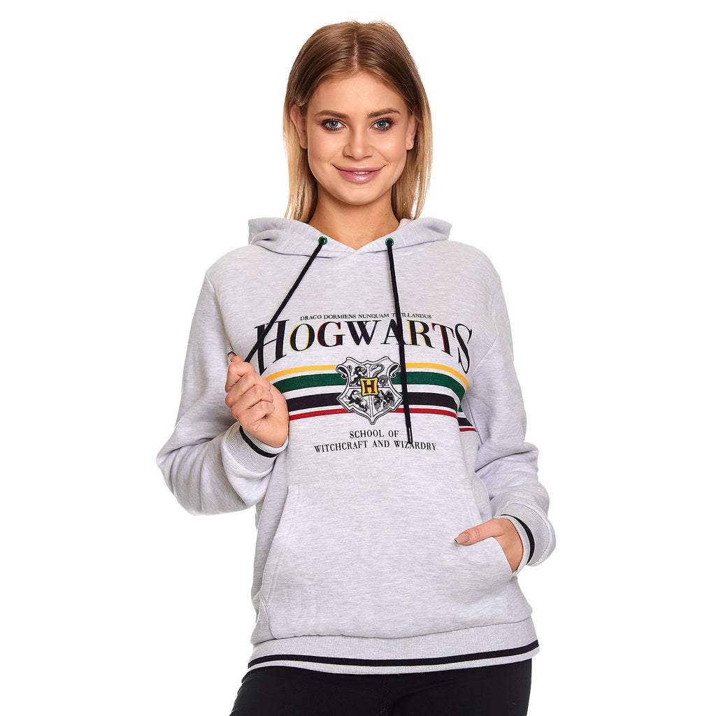 Produktbild Harry Potter - Hogwarts Hoodie grau