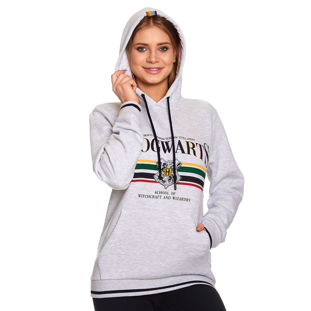 Produktbild Harry Potter - Hogwarts Hoodie grau
