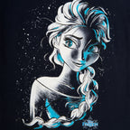 Produktbild Frozen - Elsa Sketch T-Shirt Damen blau