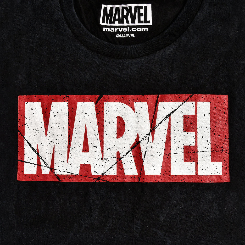 Produktbild Marvel - Vintage Logo T-Shirt schwarz