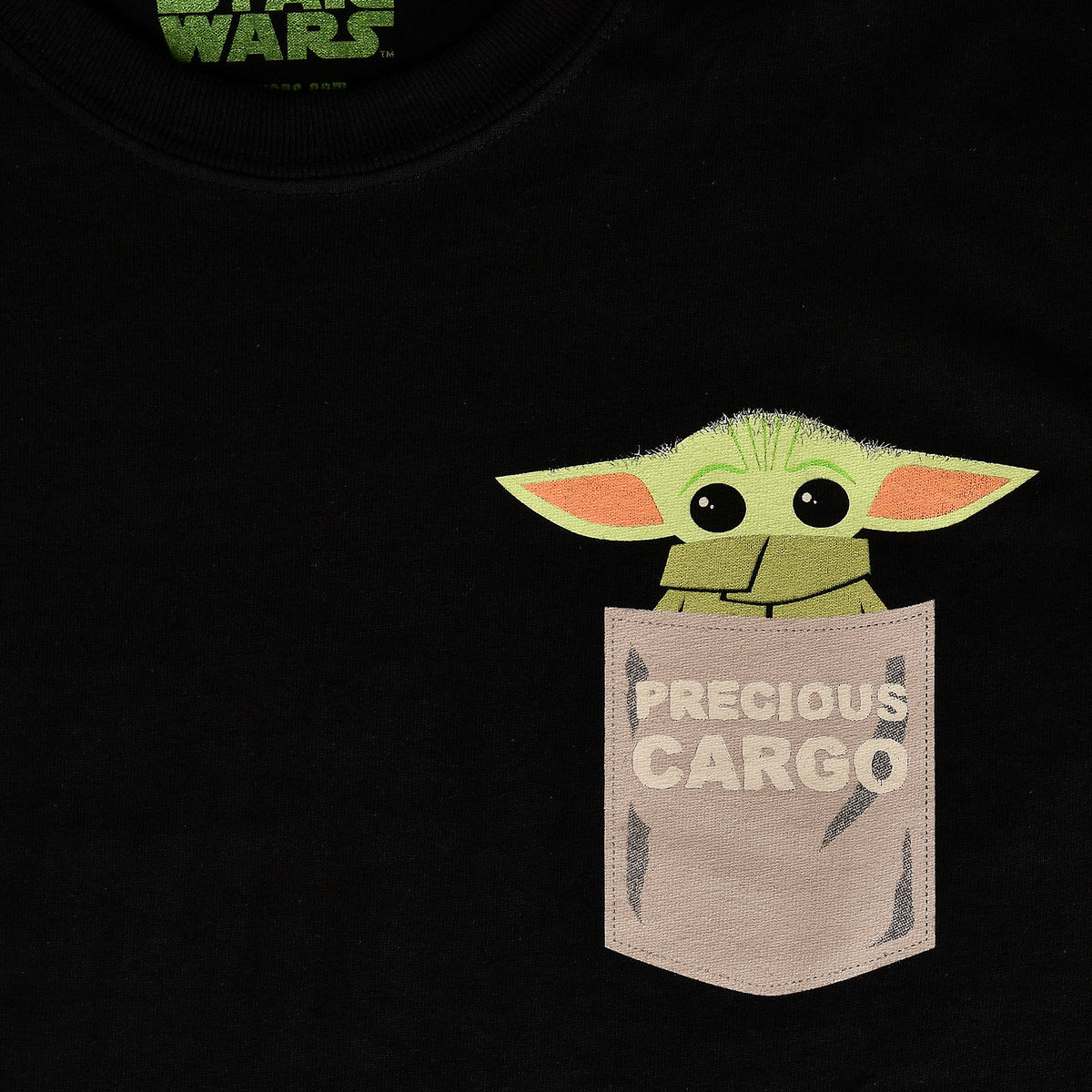 Produktbild The Child Precious Cargo T-Shirt schwarz - Star Wars The Mandalorian