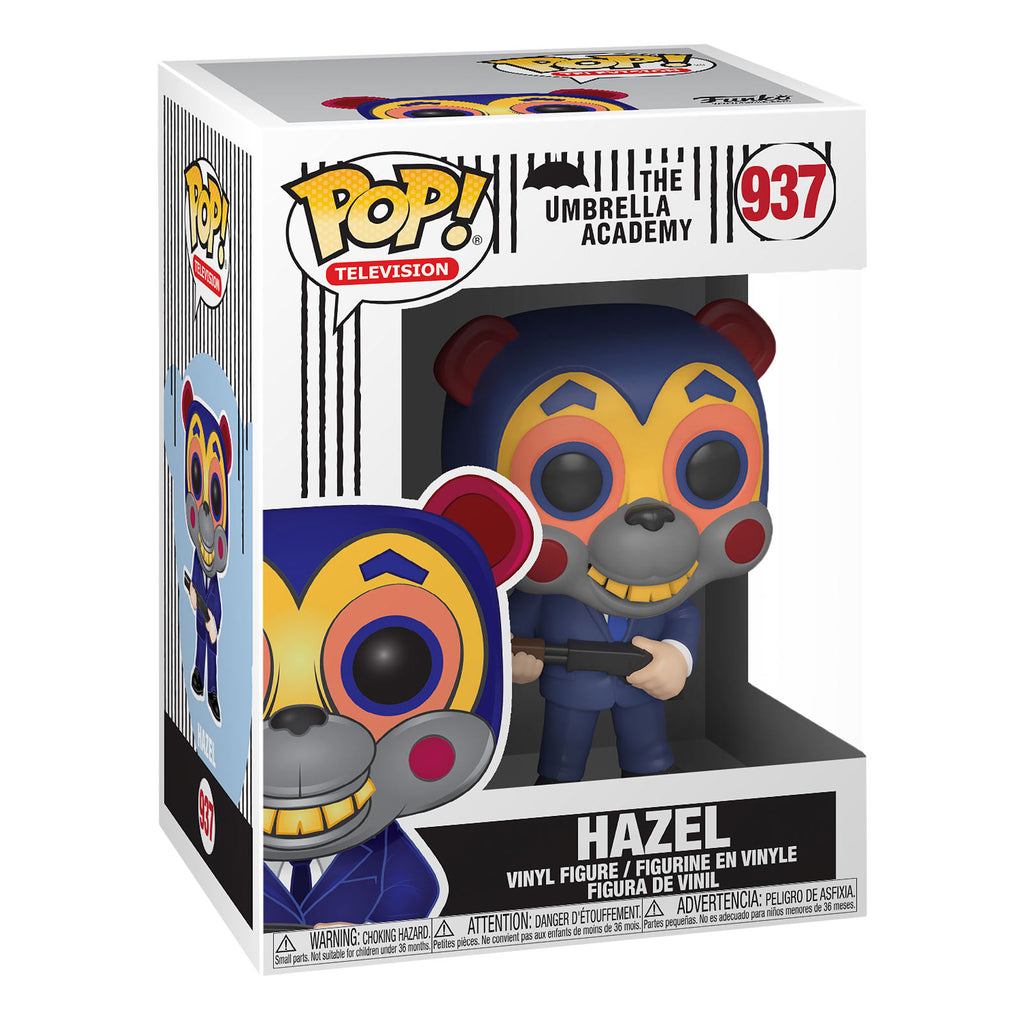Produktbild The Umbrella Academy - Hazel mit Maske Funko Pop Figur