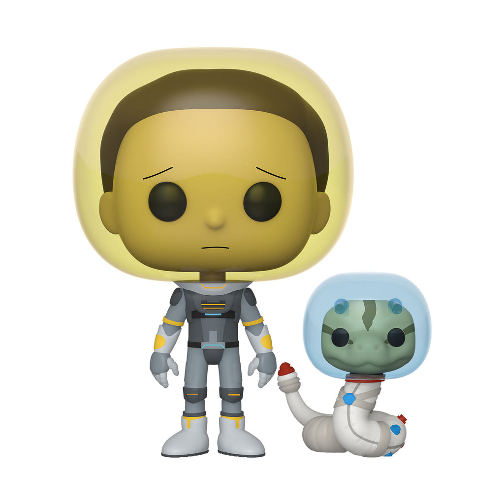 Produktbild Rick and Morty - Space Suit Morty With Snake Funko Pop Figur