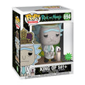 Produktbild Rick and Morty - King Rick mit Sound Funko Pop Figur 17 cm