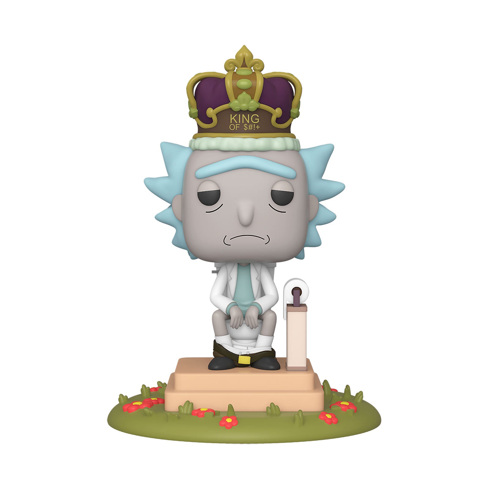 Produktbild Rick and Morty - King Rick mit Sound Funko Pop Figur 17 cm