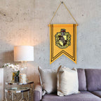Produktbild Harry Potter - Hufflepuff Wappen Banner Filz