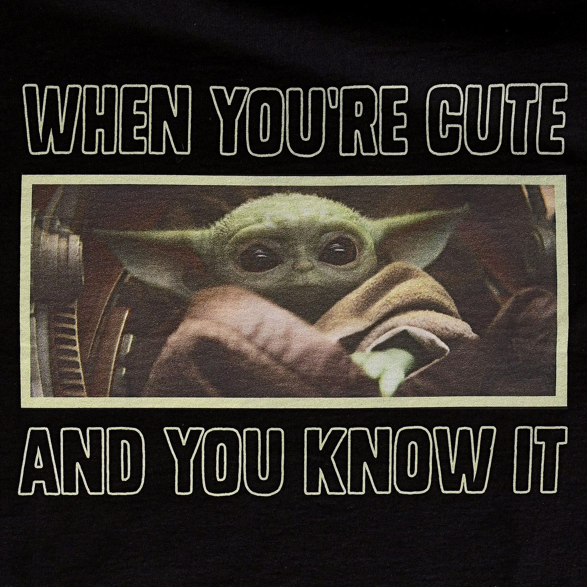 Produktbild The Child Cute and You Know It T-Shirt - Star Wars The Mandalorian