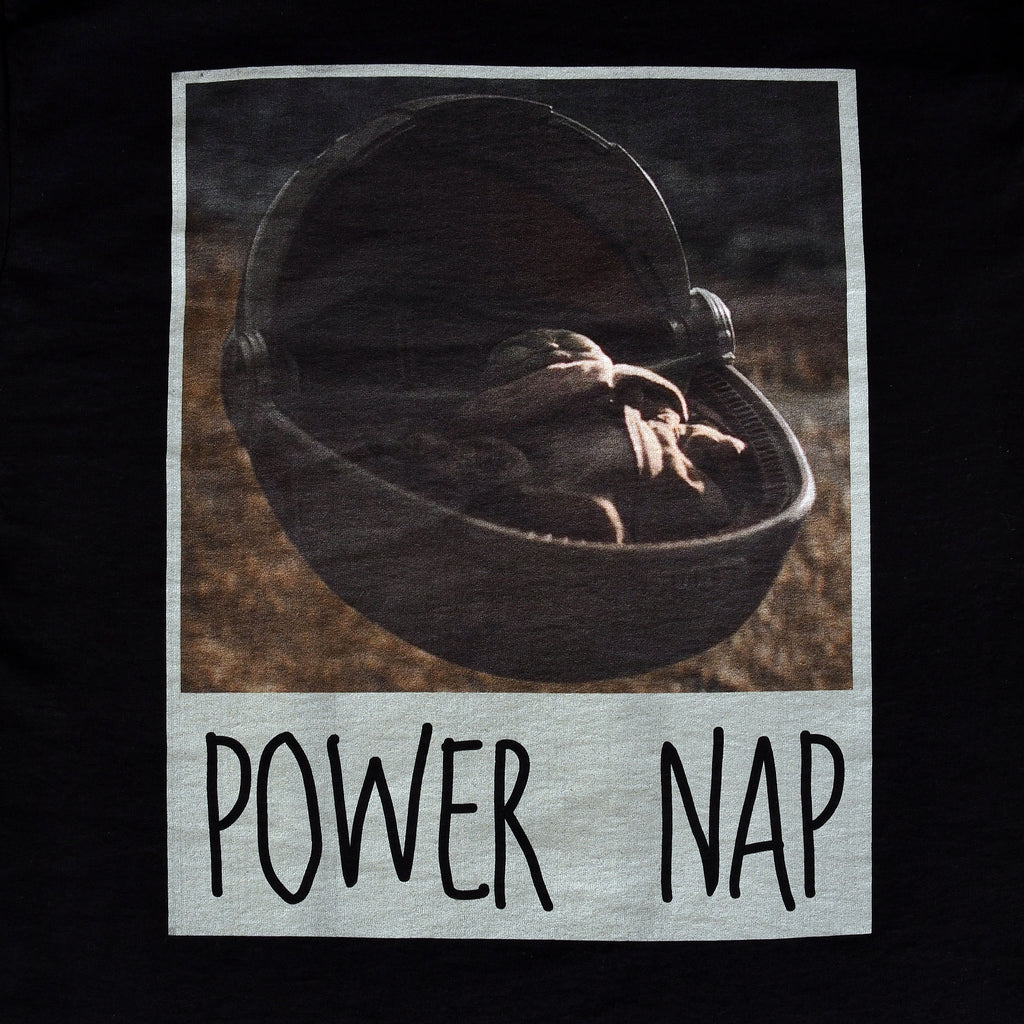 Produktbild The Child Power Nap T-Shirt schwarz - Star Wars The Mandalorian