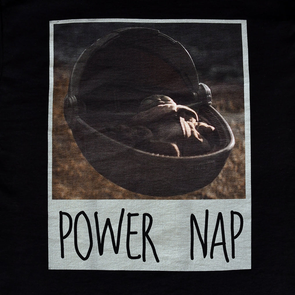 Produktbild The Child Power Nap T-Shirt schwarz - Star Wars The Mandalorian