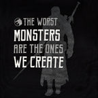 Produktbild Monsters We Create T-Shirt für Witcher Fans schwarz