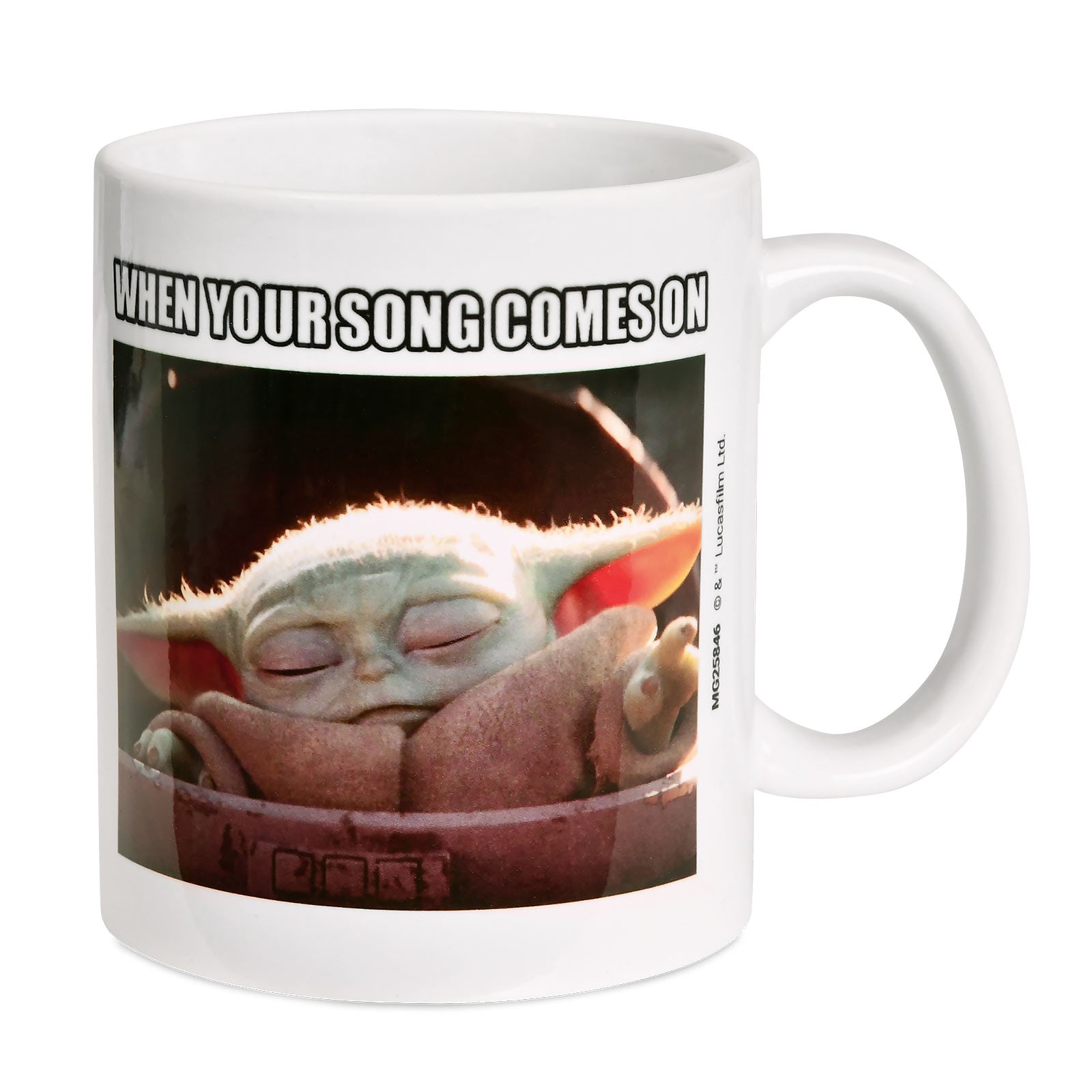 Produktbild The Child Your Song Comes On Tasse - Star Wars The Mandalorian