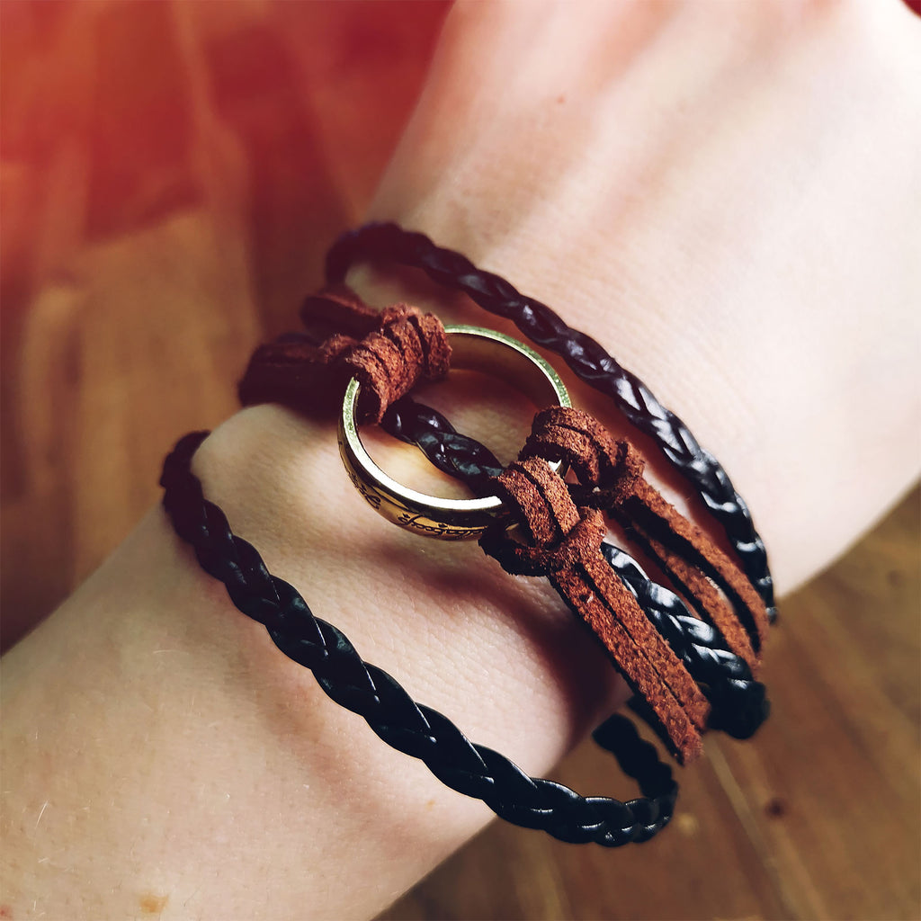 Produktbild Der Herr der Ringe - Der Eine Ring Wickelarmband