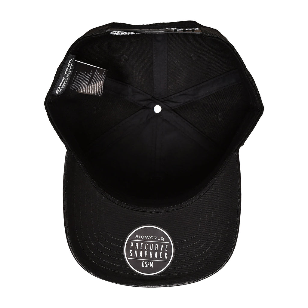 Produktbild Star Trek - Metall Logo Snapback Cap schwarz