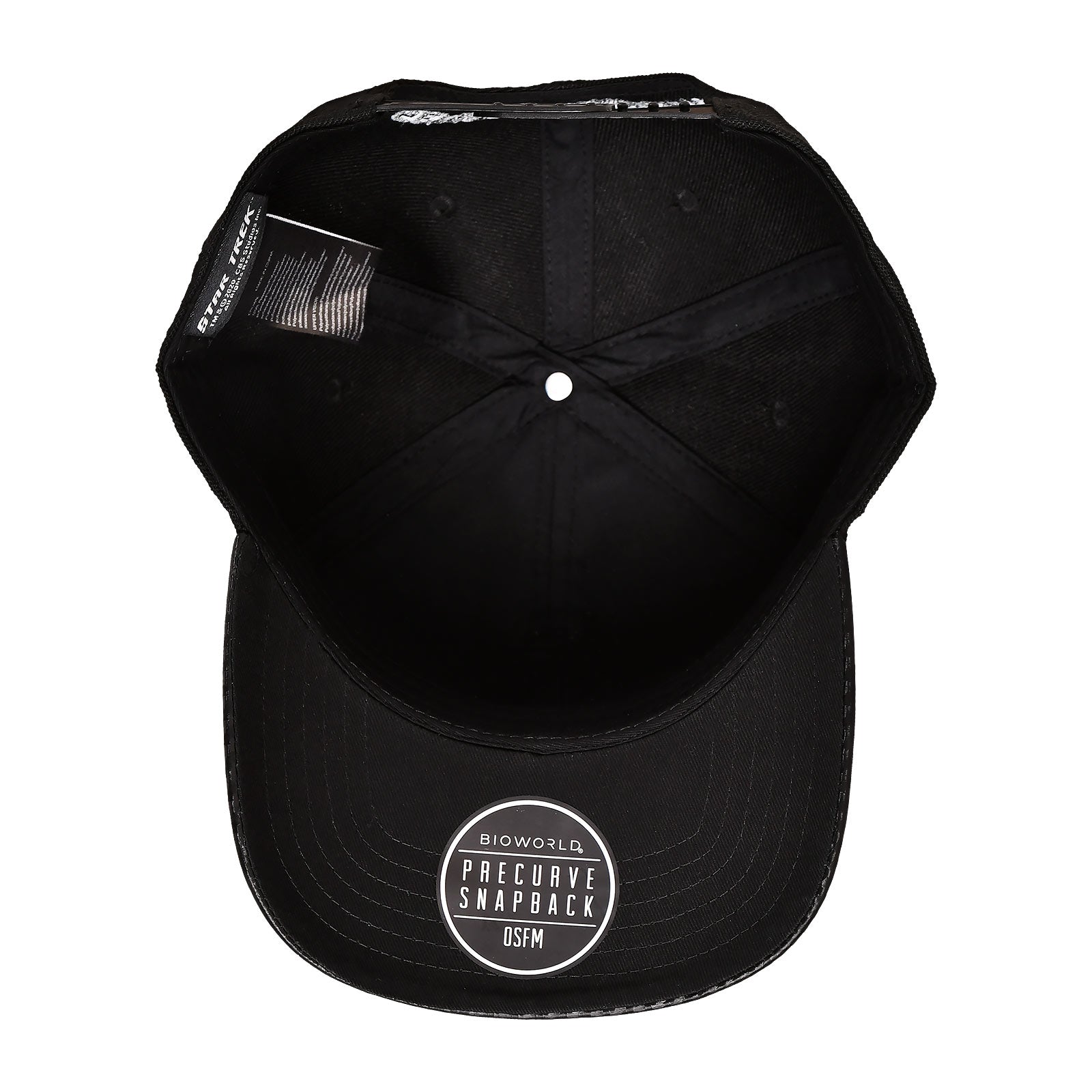 Produktbild Star Trek - Metall Logo Snapback Cap schwarz