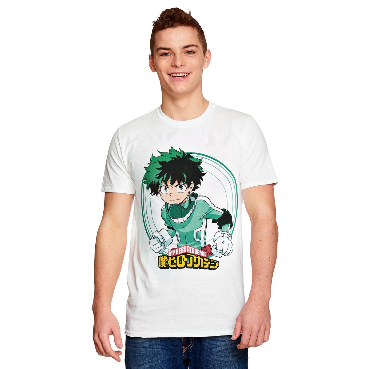 Produktbild My Hero Academia - Deku T-Shirt weiß