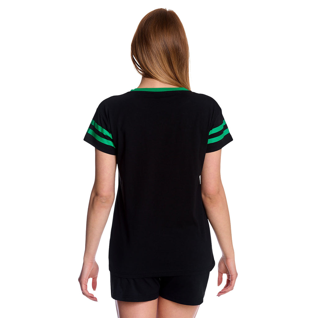 Produktbild Loki - Logo Pyjama kurz Damen schwarz