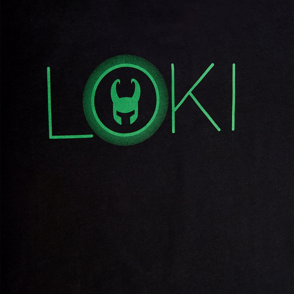 Produktbild Loki - Logo Pyjama kurz Damen schwarz