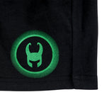 Produktbild Loki - Logo Pyjama kurz Damen schwarz