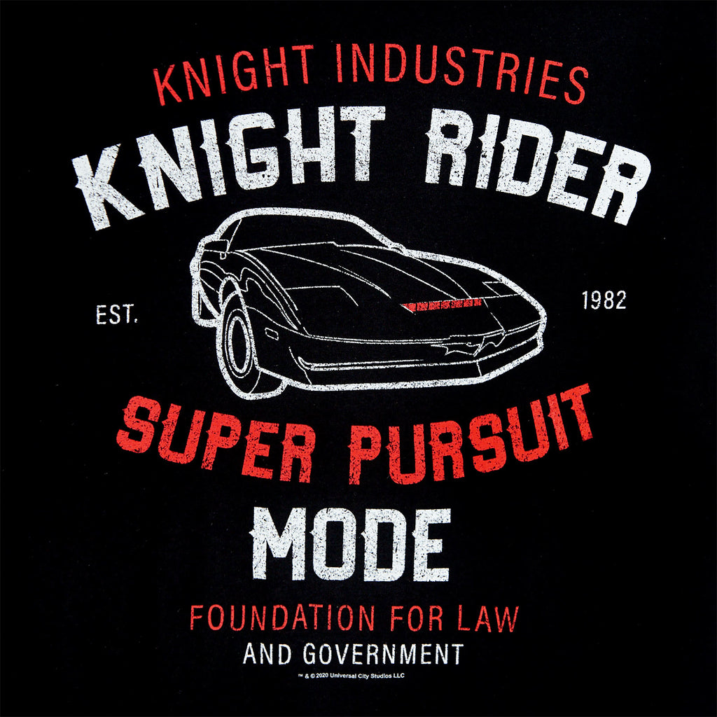 Produktbild Knight Rider - K.I.T.T. Super Pursuit Mode T-Shirt schwarz