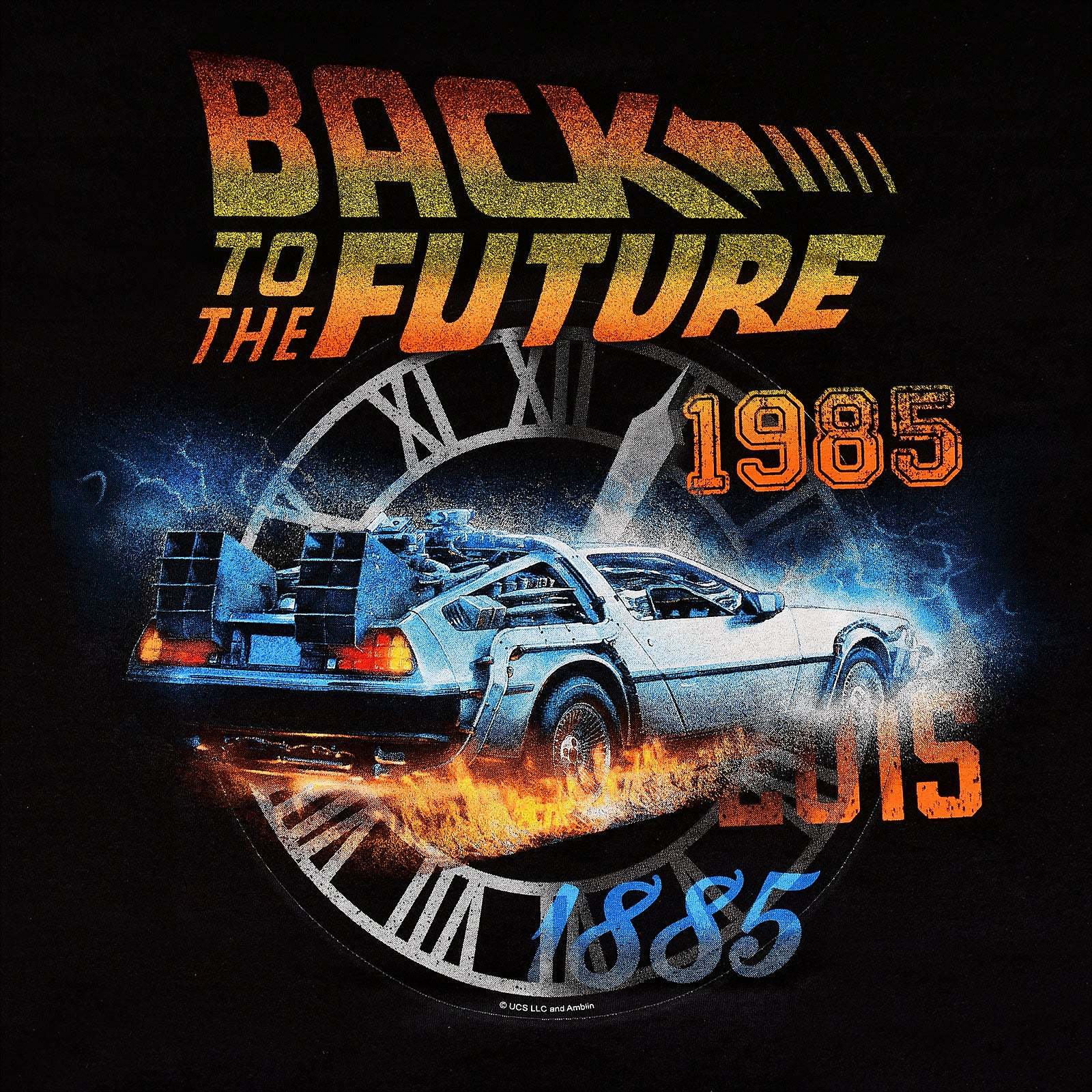 Produktbild Zurück in die Zukunft - Time Travel T-Shirt schwarz