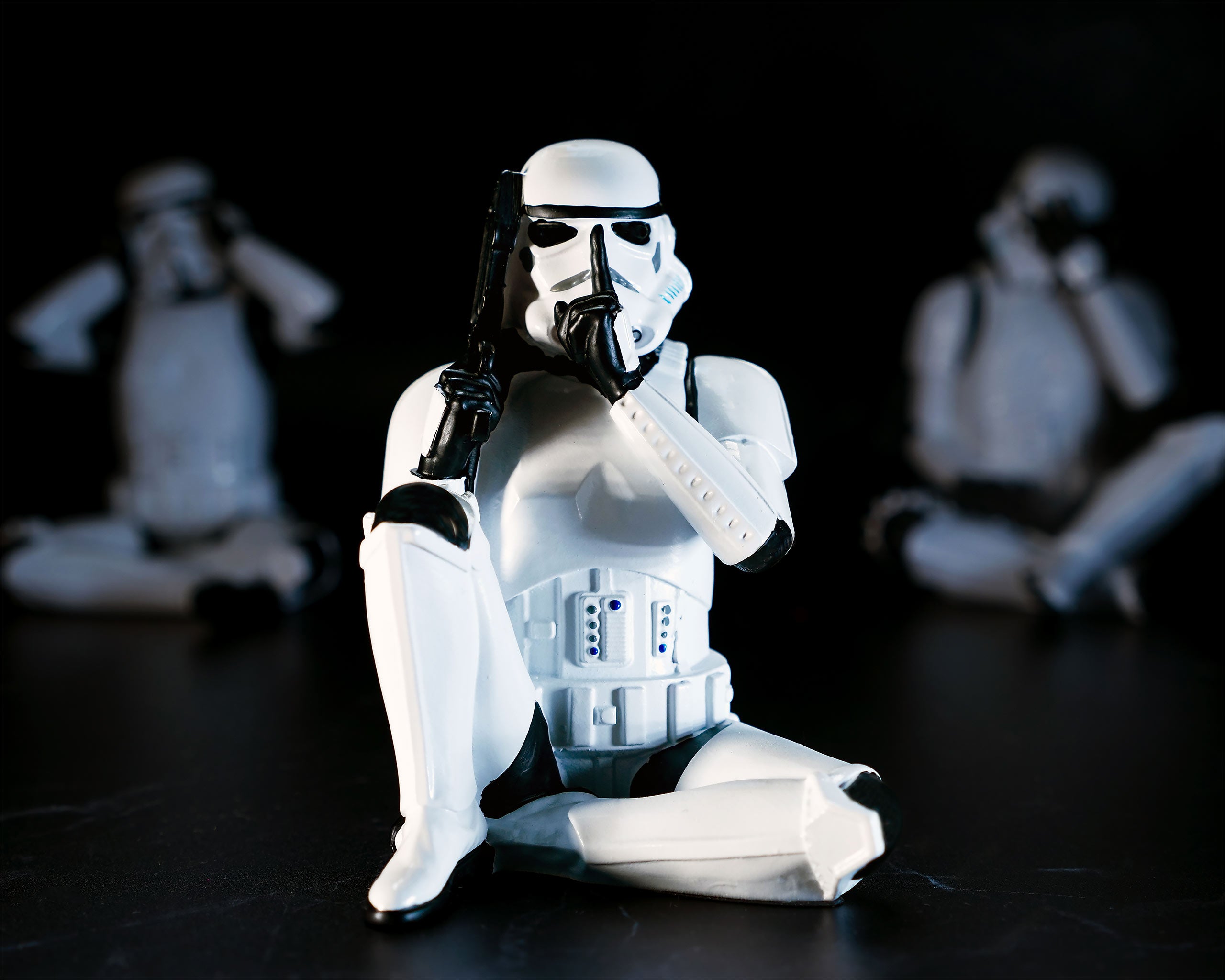 Produktbild Original Stormtrooper Don't Speak Figur 10cm