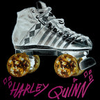 Produktbild Birds of Prey - Harley Roller Skates Crop Top Damen schwarz