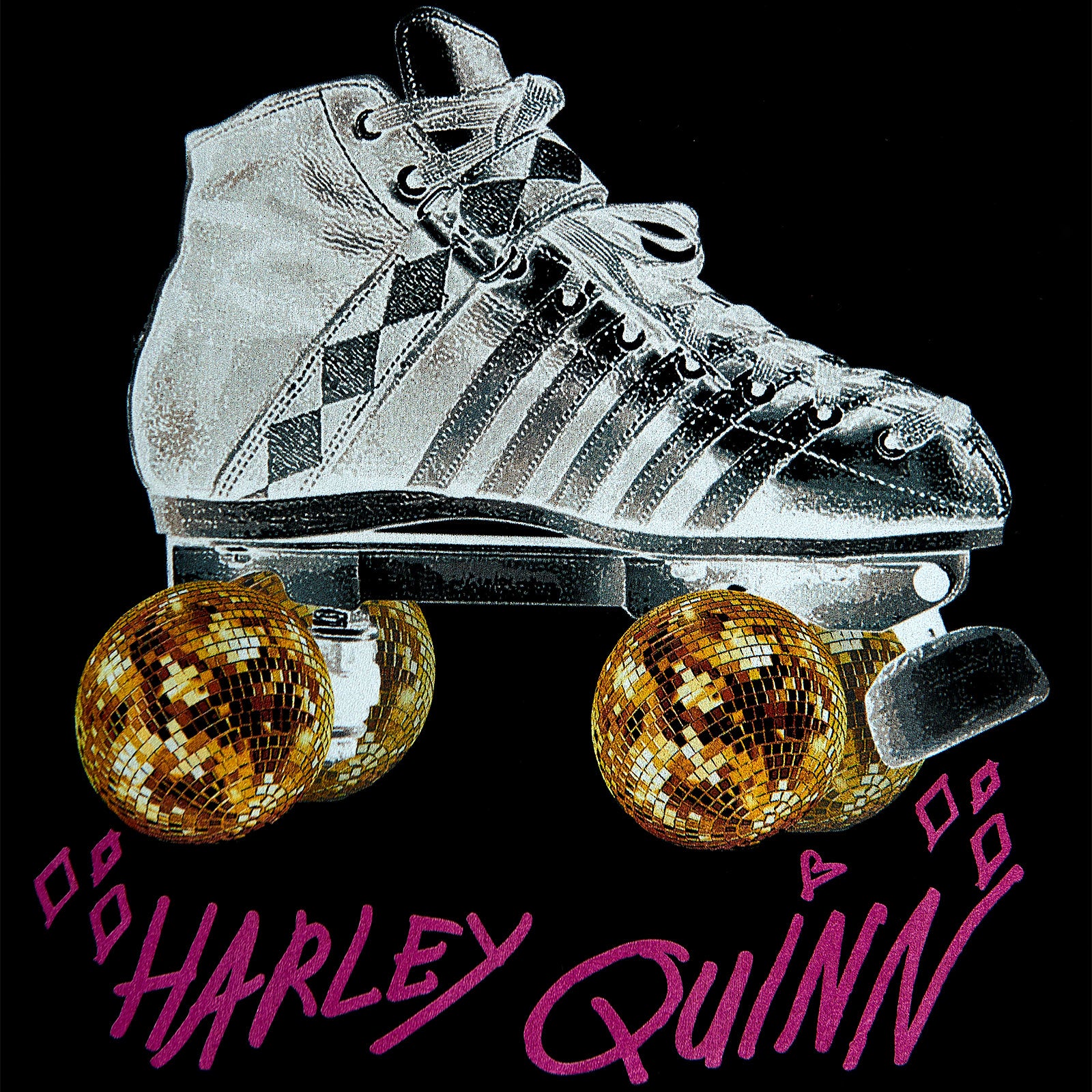 Produktbild Birds of Prey - Harley Roller Skates Crop Top Damen schwarz