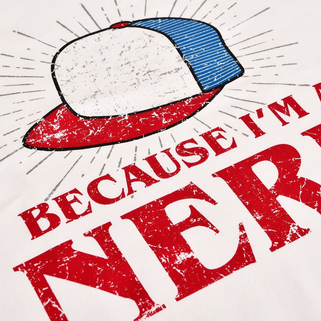 Produktbild Dustin Nerd T-Shirt für Stranger Things Fans weiß