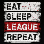 Produktbild Daily Routine T-Shirt für League of Legends Fans schwarz