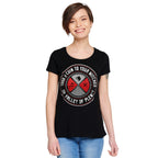 Produktbild Toss a Coin Damen T-Shirt für Witcher Fans schwarz
