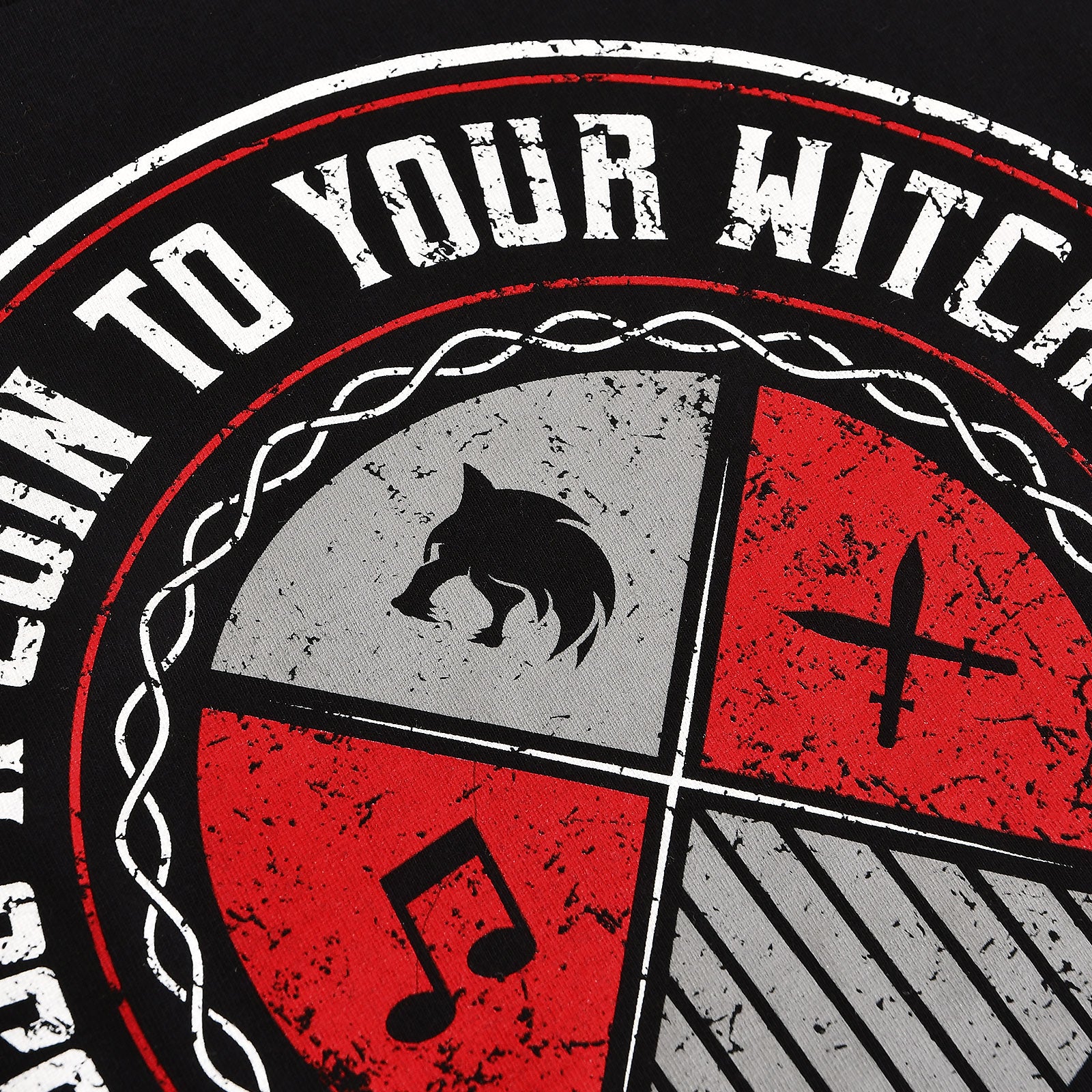 Produktbild Toss a Coin Damen T-Shirt für Witcher Fans schwarz