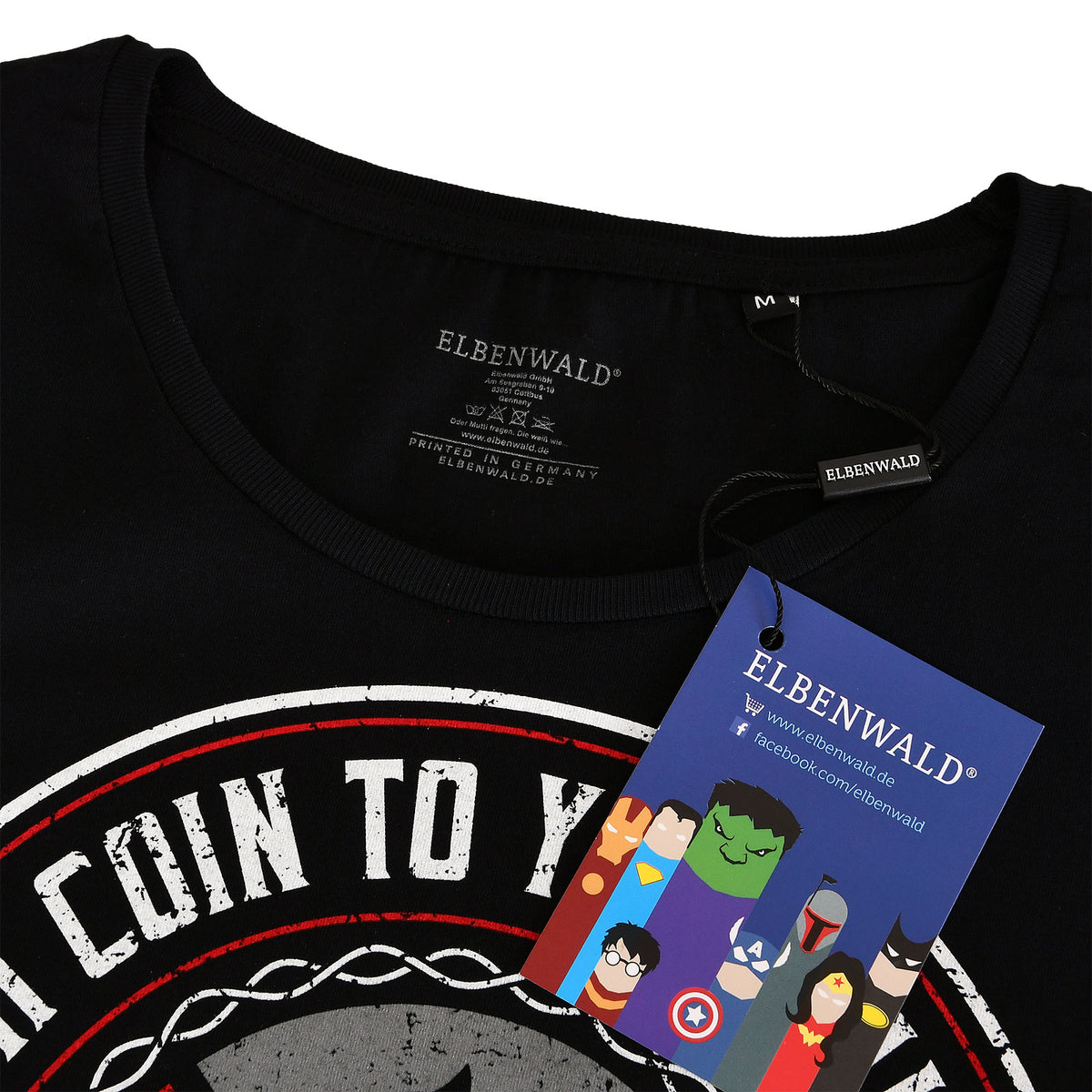 Produktbild Toss a Coin Damen T-Shirt für Witcher Fans schwarz