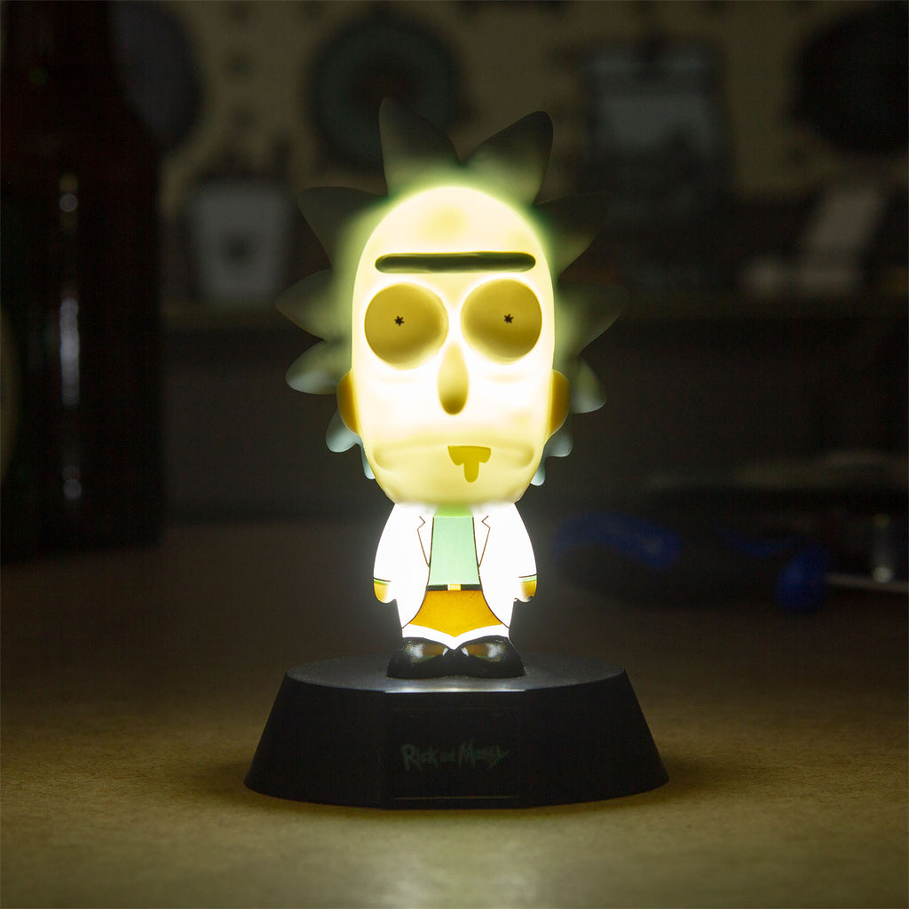 Produktbild Rick and Morty - Rick Icons 3D Tischlampe