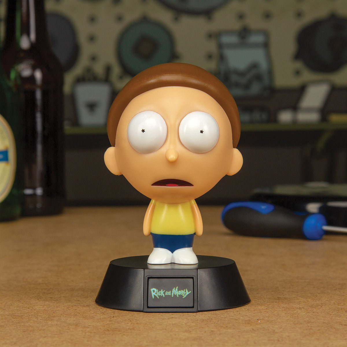 Produktbild Rick and Morty - Morty Icons 3D Tischlampe